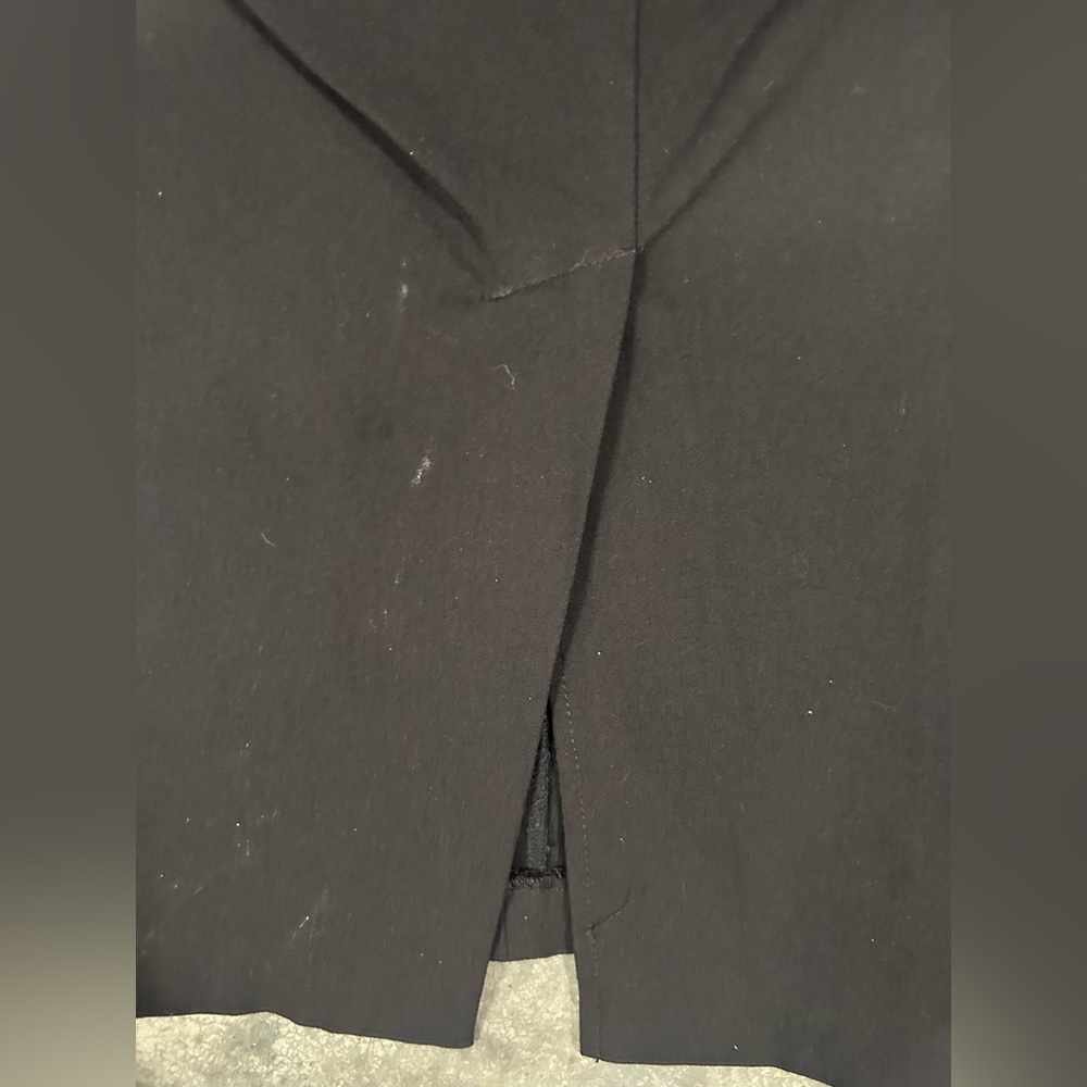 TORRID SZ 12 vintage 90s like new black pencil skirt stretch goth NICE! Rare - Picture 6 of 7